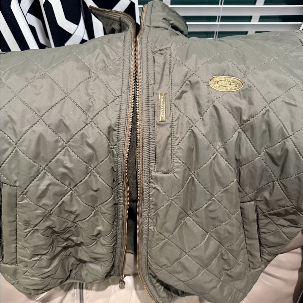 Drake Olive Quilted Jacket